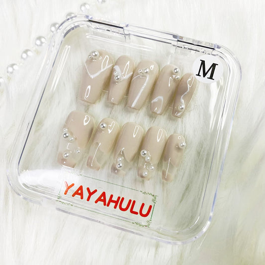 pearl lines PRESS ON NAILS
