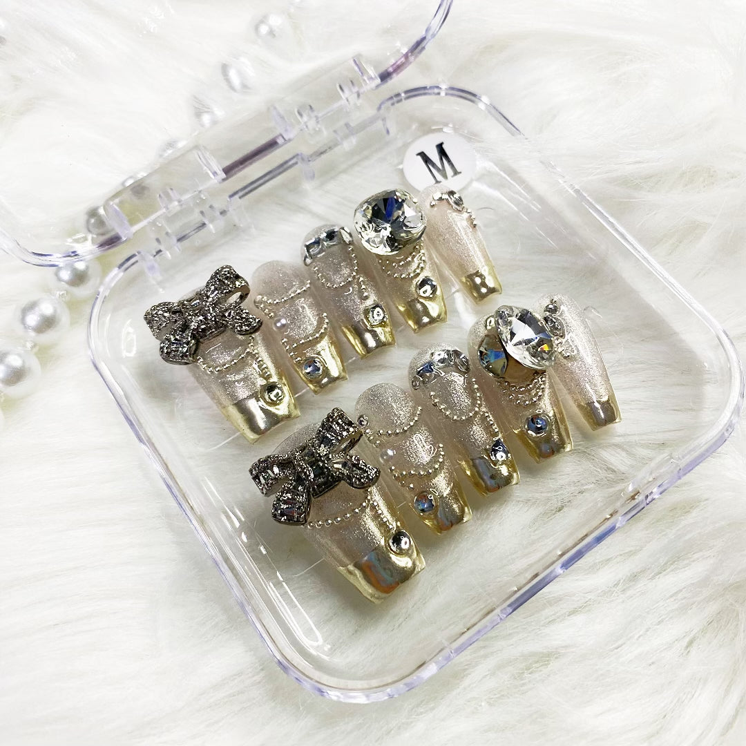 Magic Mirror French PRESS ON NAILS