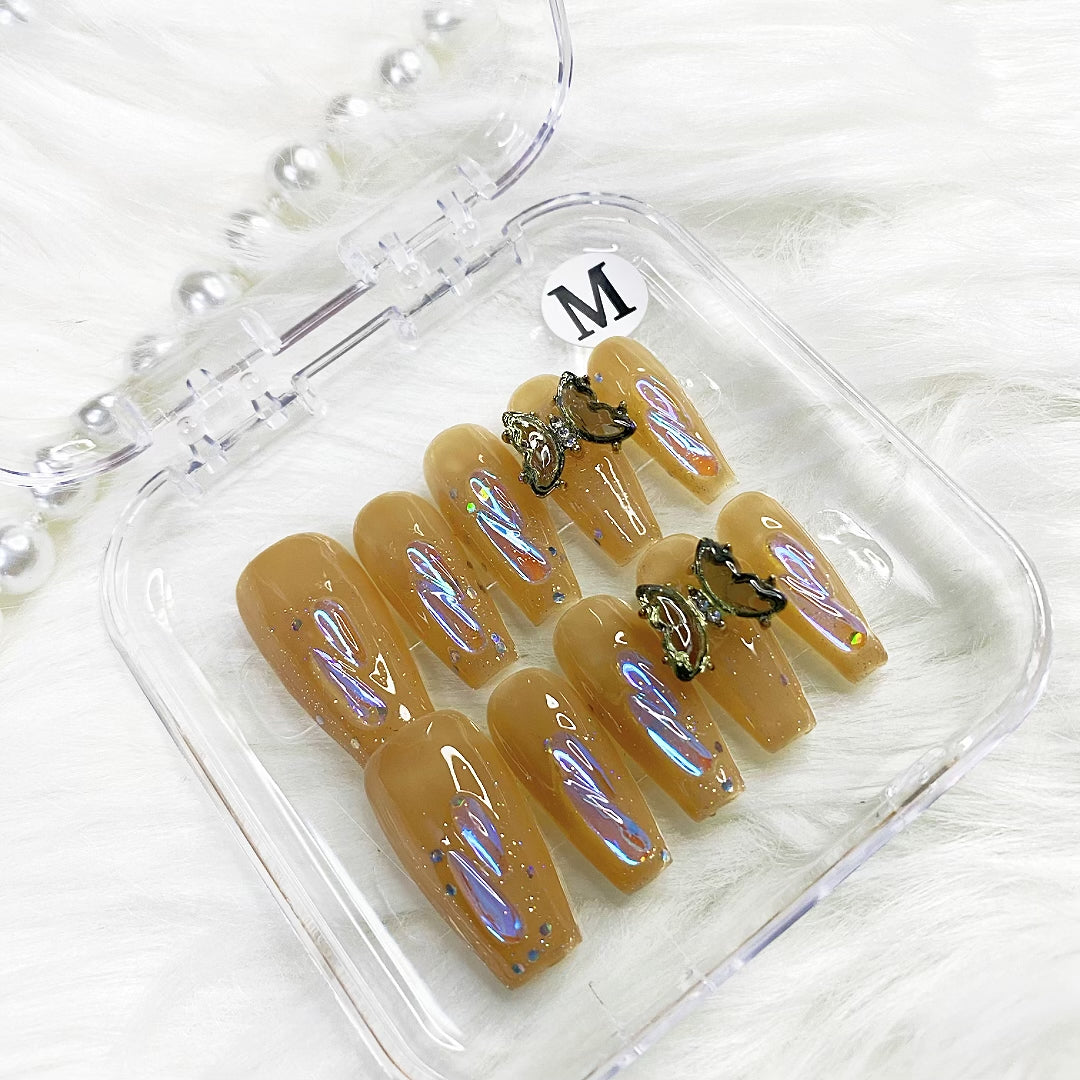 Warm elf series PRESS ON NAILS